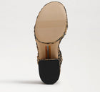 Sam Edelman Liana Platform Sandal - Black/Natural Raffia