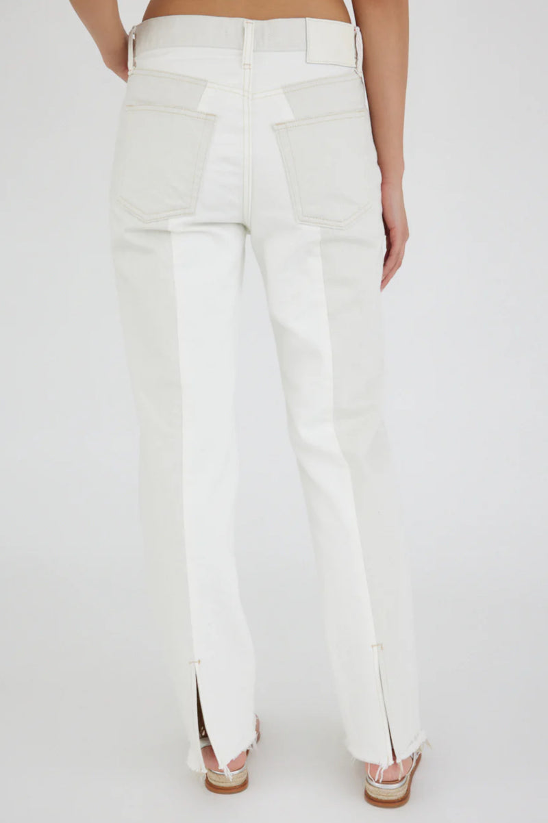 Moussy Vintage Raintrec Straight - 010 White