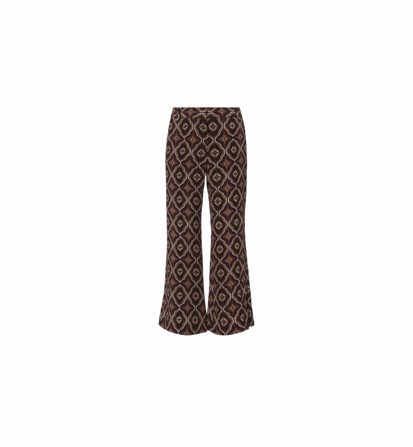 A.L.C Felix Silk Pants - Burgundy