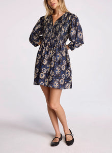 sundays Zera Dress - Midnight Bloom