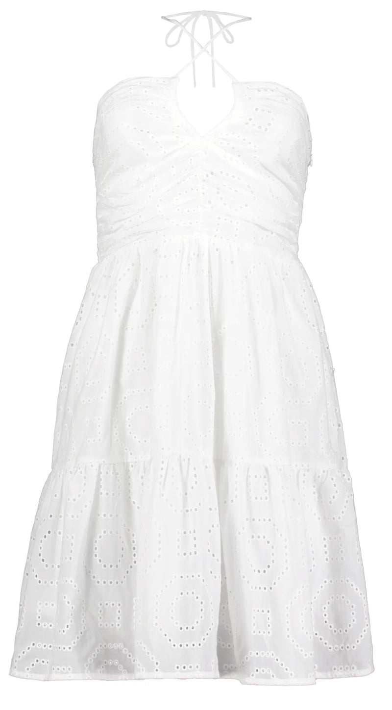 bishop + young Thalia Halter Dress - Salt