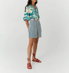 Beatrice b. Hawaii Print Bowling Shirt