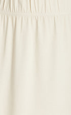 Les Tien Max Stretch Cotton-Modal Maxi Skirt - Ivory