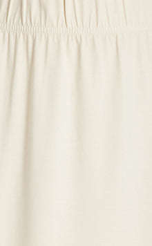 Les Tien Max Stretch Cotton-Modal Maxi Skirt - Ivory