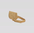 Hat Attack Straw Belt Bag - Natural