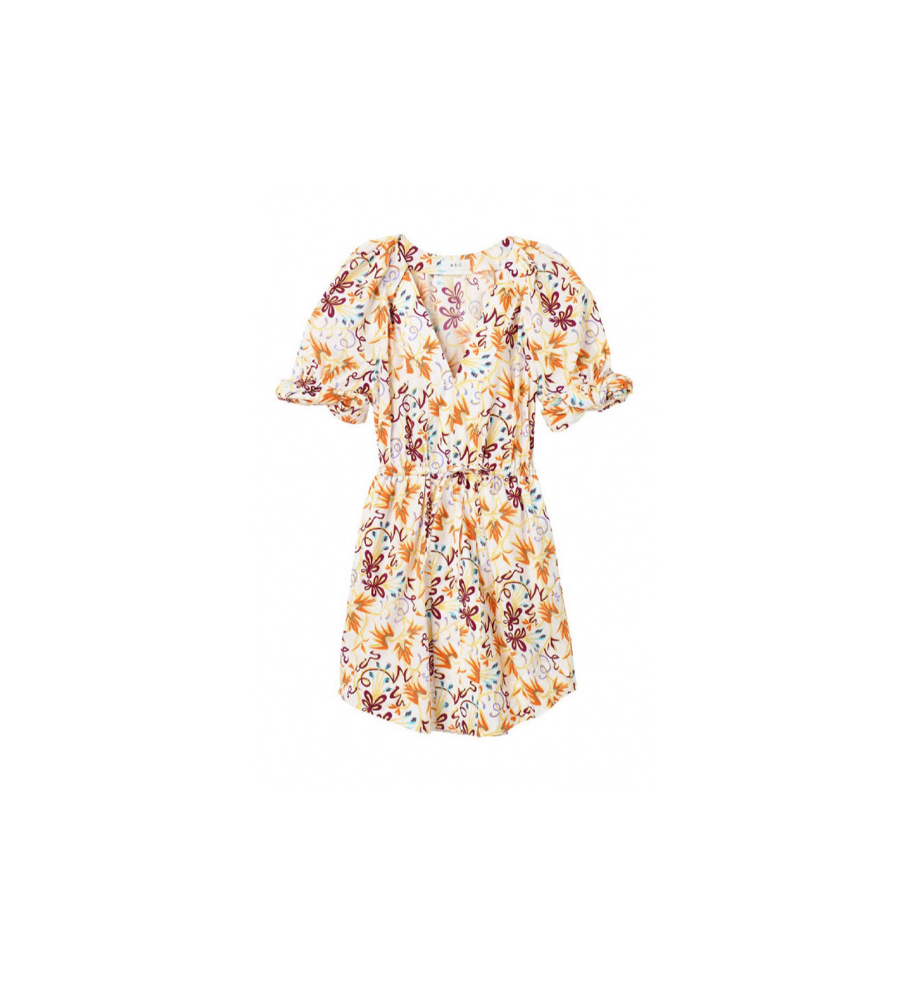 A.L.C. Mia Dress - White Multi A.L.C. Mia Dress - White Multi