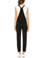 Monrow Overall With Patch Pockets - Black
