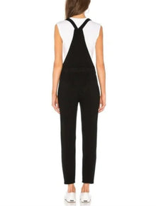 Monrow Overall With Patch Pockets - Black