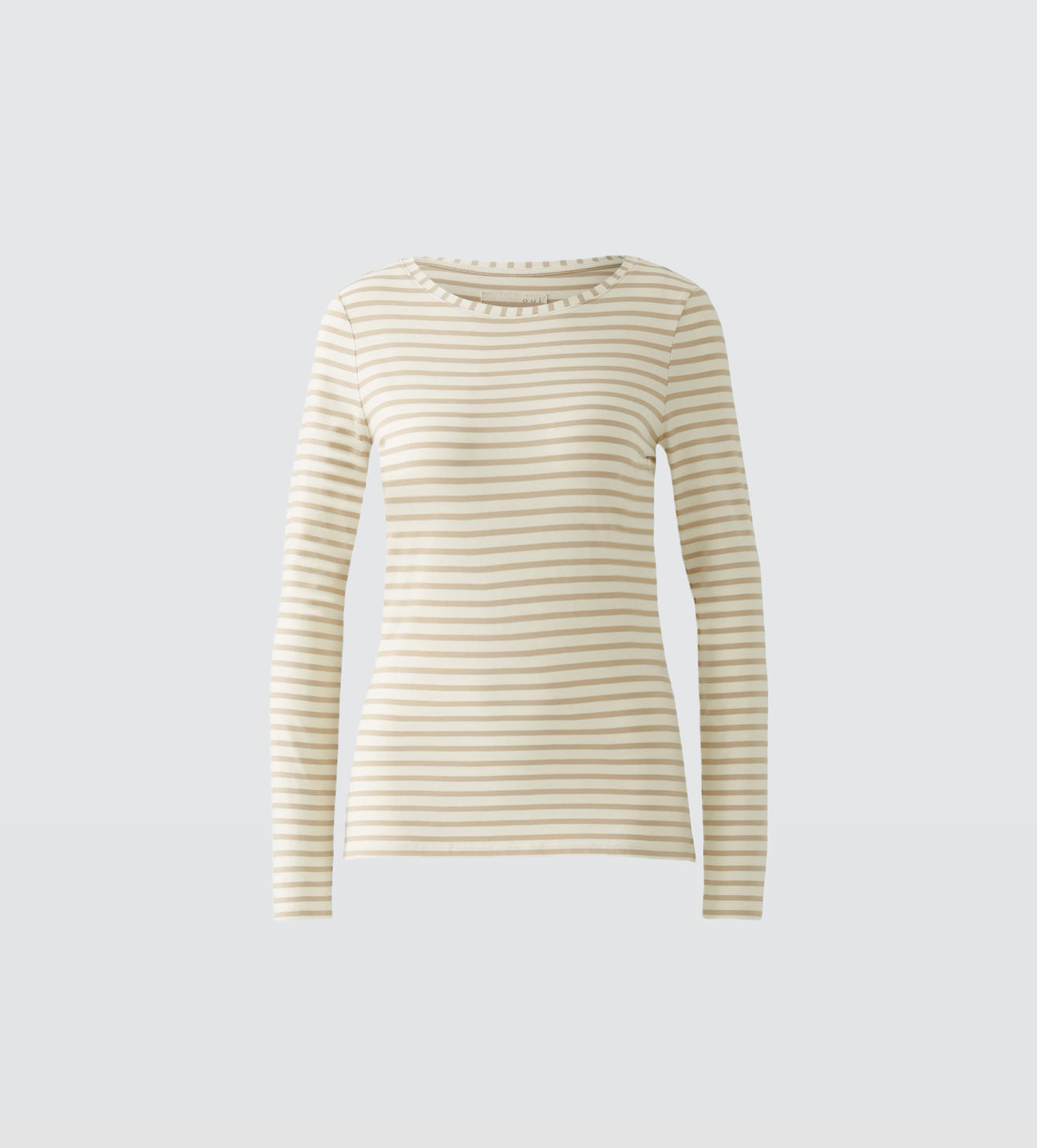 Oui Sumiko Shirt - Off White Camel
