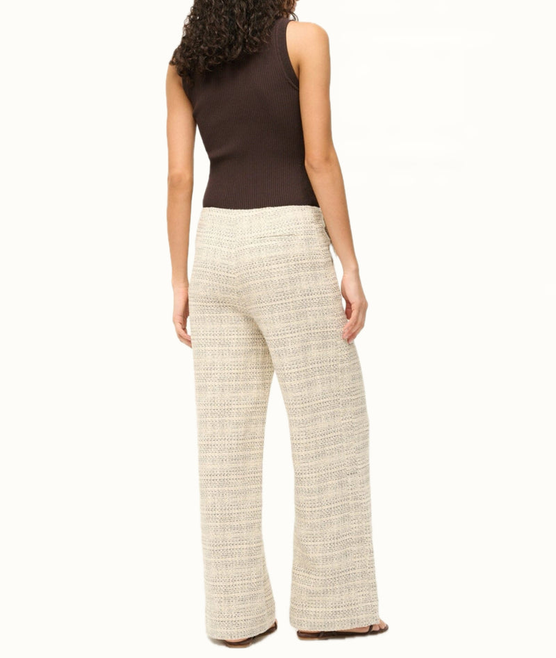 STAUD Lilia Pant - Ivory Multi
