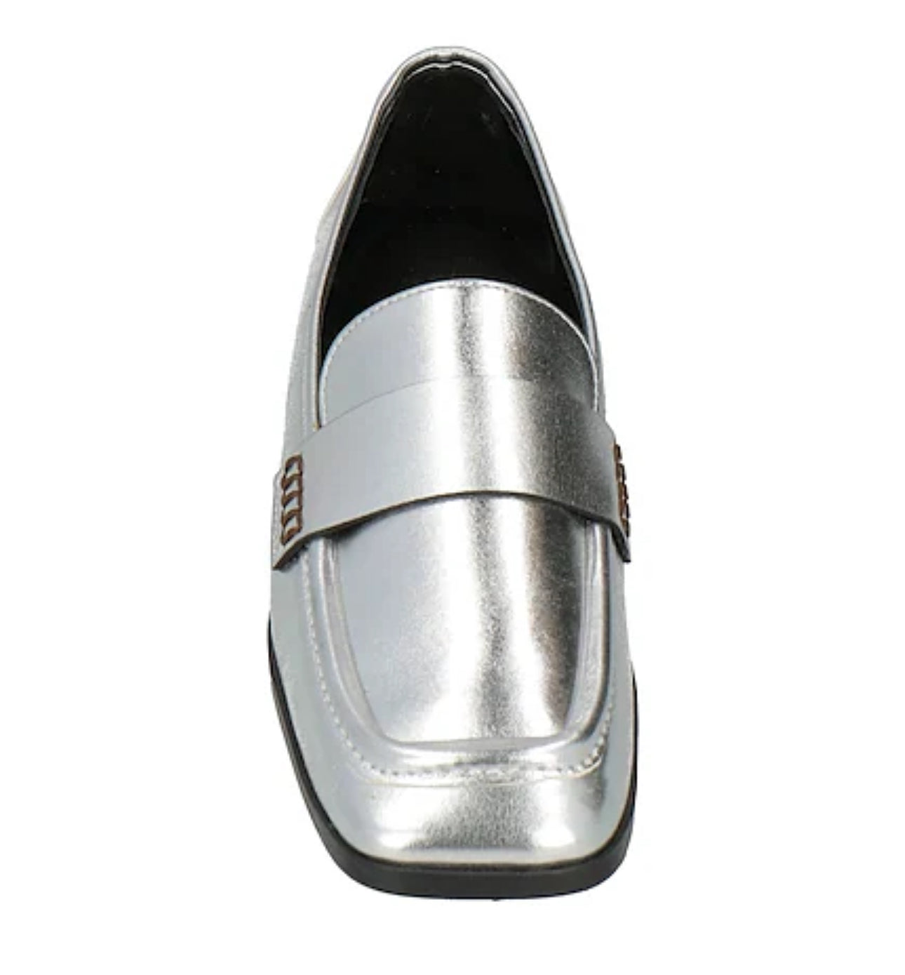 Beatrice b. Metallic Loafer - Silver