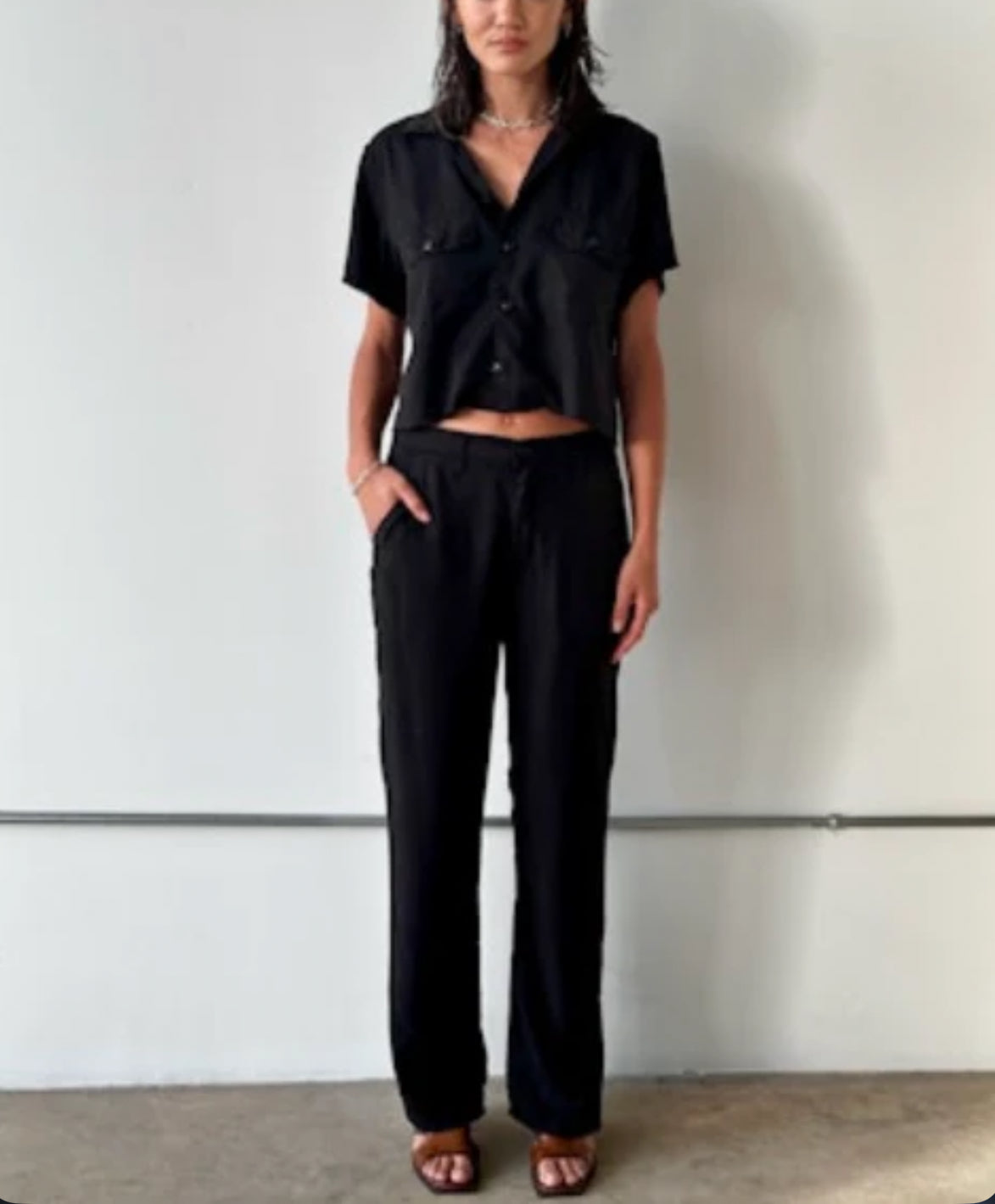 NSF Clarks Trouser - Black