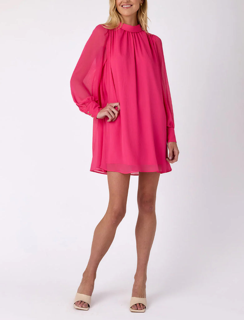 Crosby By Mollie Burch Carter Dress - Camellia
