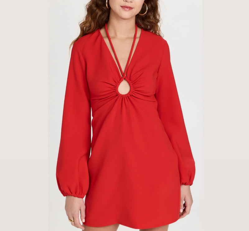 A.L.C. Leslie Dress - Garnet