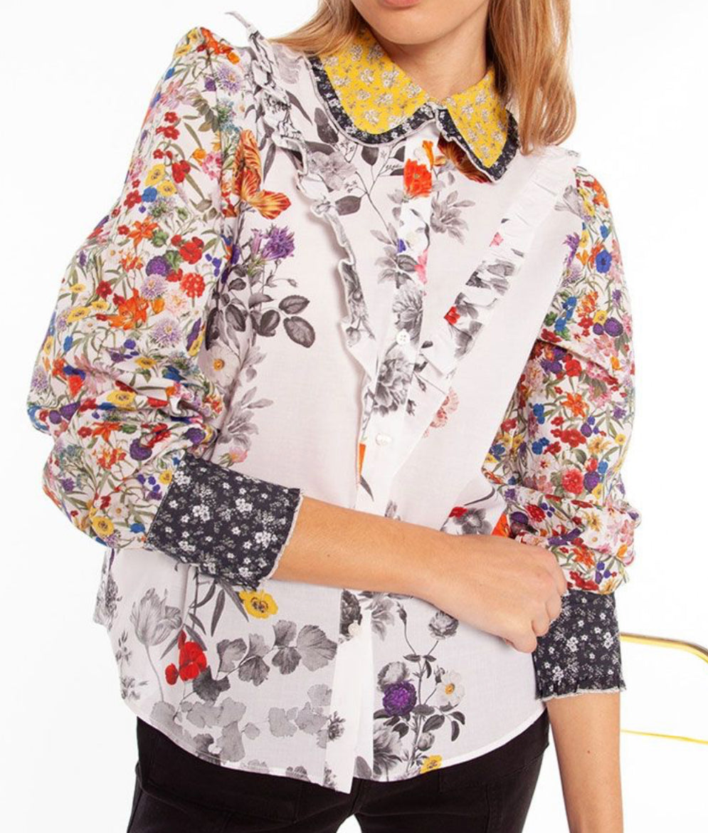 Vilagallo Zalira Floral Blouse