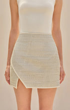 Cult Gaia Averie Skirt - Truffle Multi