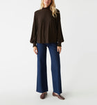 Michael Stars Lila Mock Neck Top - Java