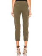 Pam & Gela Striped Cargo Pants - Seaweed