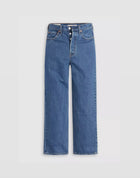 LEVI'S Ribcage Straight Ankle - Jazz Pop - Medium Wash