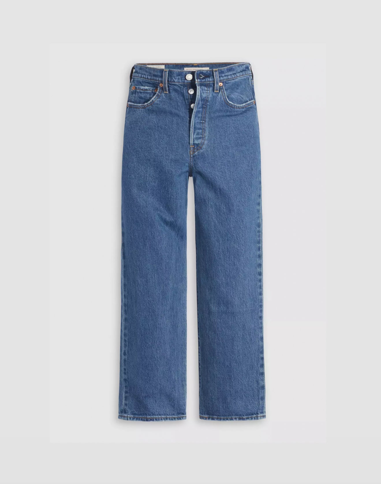 LEVI'S Ribcage Straight Ankle - Jazz Pop - Medium Wash