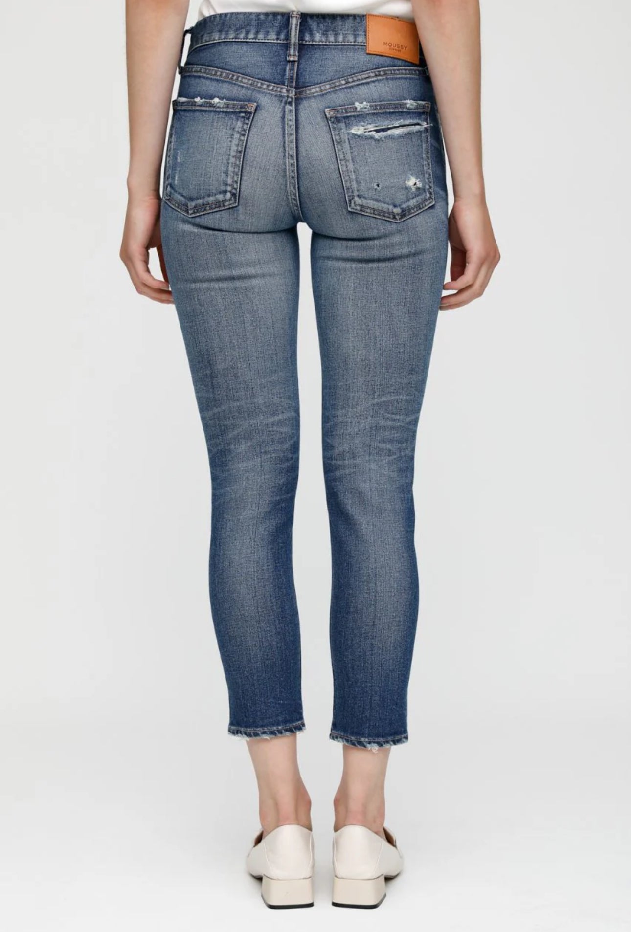 Moussy Vintage Sundance Skinny - D/BLU 113