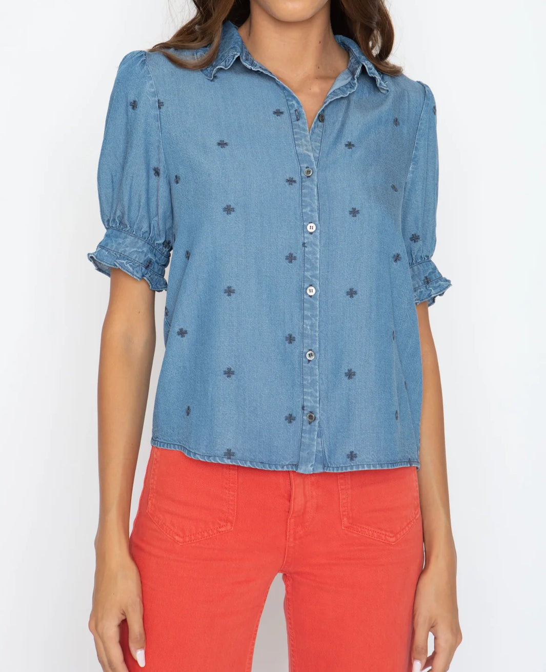 Caballero Shauna Top - Indigo