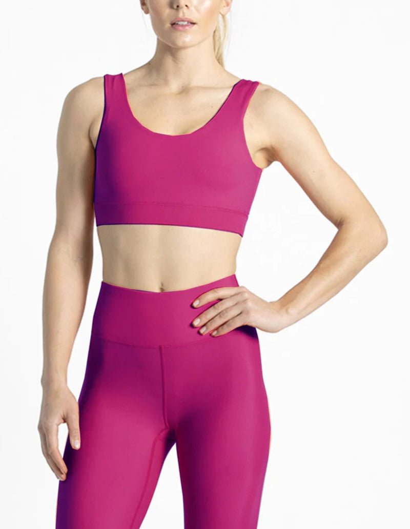 Heroine Sport Density Bra - Wild Berry