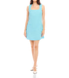 Fifteen Twenty Karina Linen Dress - Caribbean