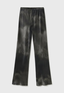 SILK LAUNDRY Bias Cut Pants - Smoke