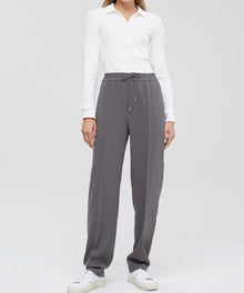 Closed Joliet Sleek Twill Pants - Dark Nickel