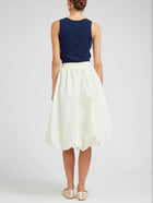 Current Air Bubble Skirt - Cream