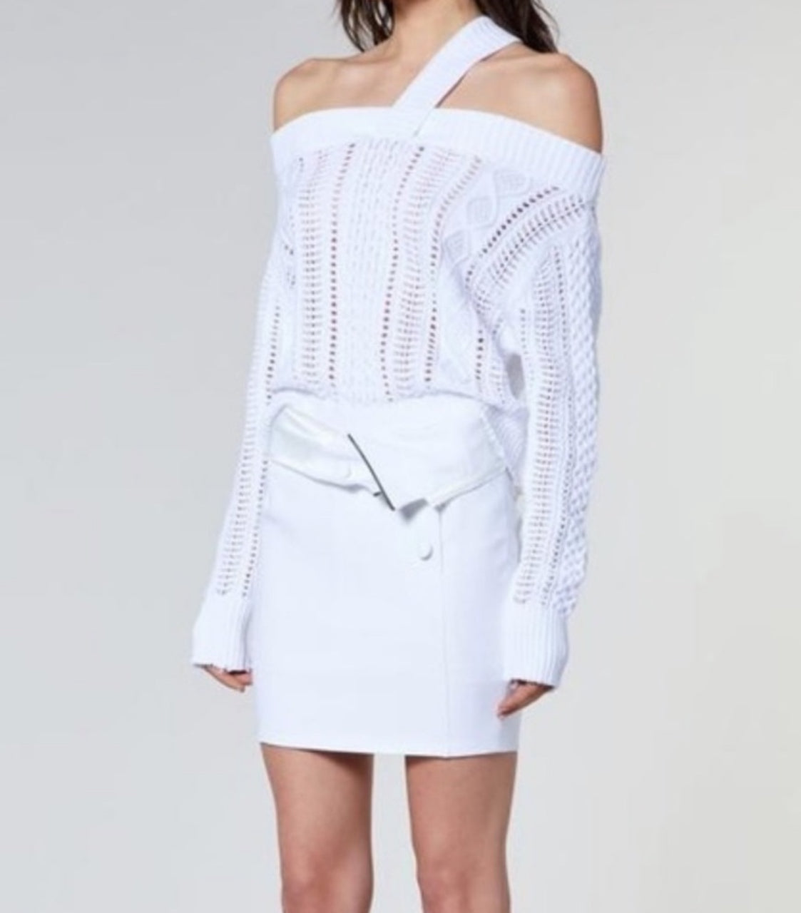 RtA Beckett Sweater - Blanc