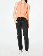 Roller Rabbit Seersucker Jaden Top - Coral