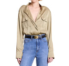 A.L.C. Oakley Top - Elmwood