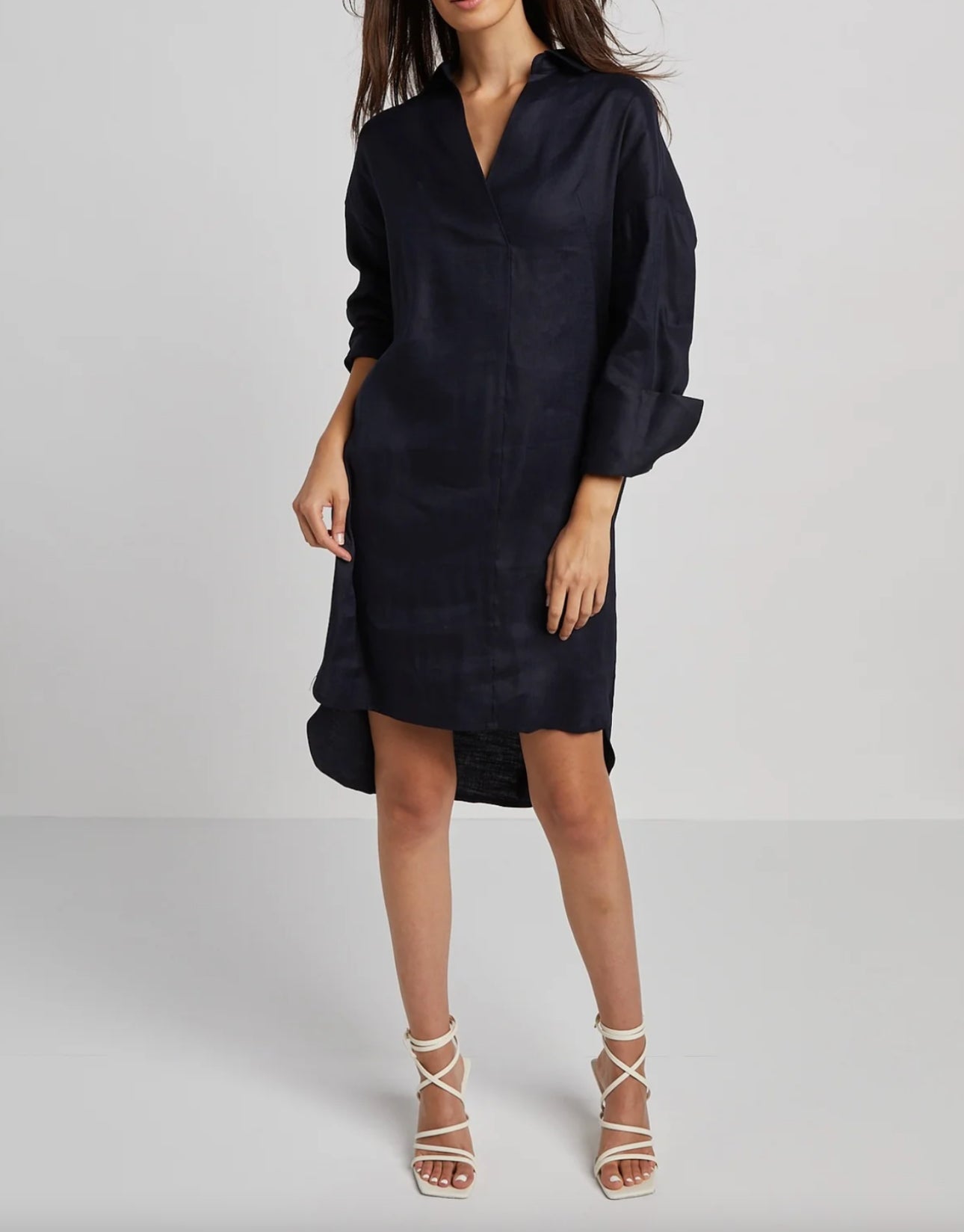 Adroit Atelier Kyoko Pullover Dress - Navy