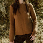 Ragdoll LA Cashmere Rib Sweater - Camel