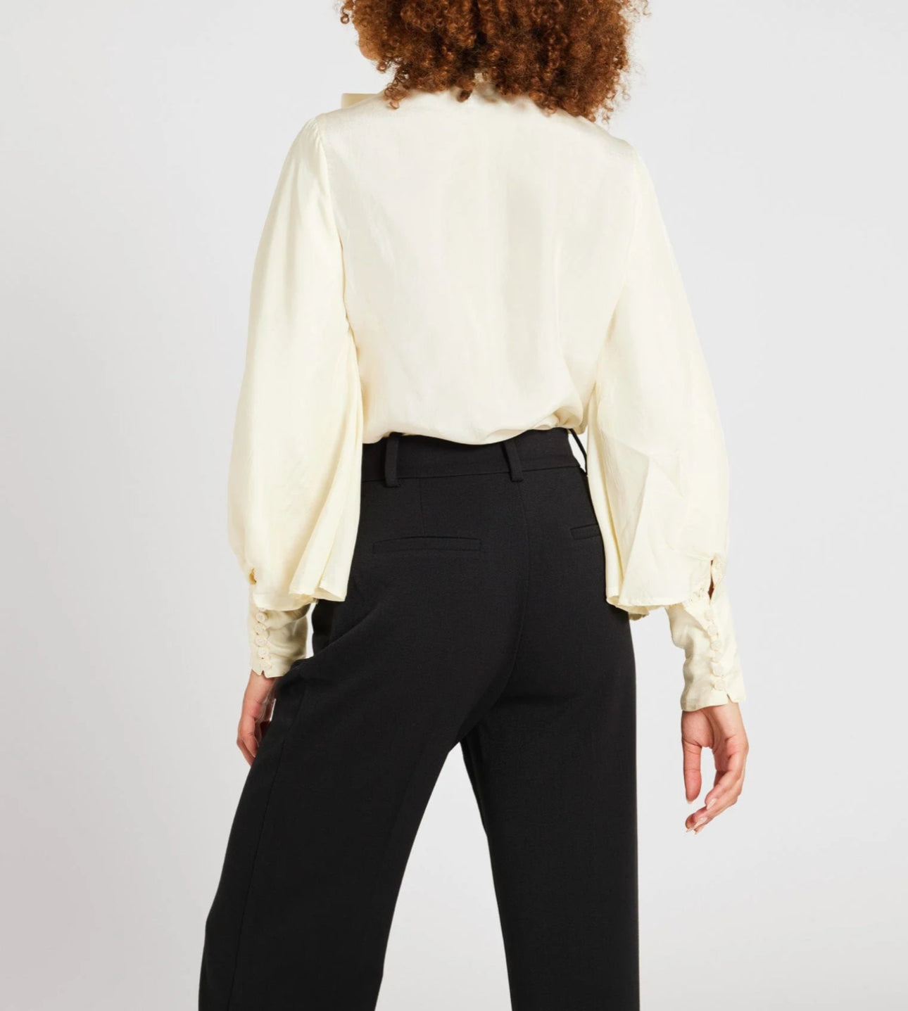 MILLE Gigi Silk Top - Ivory