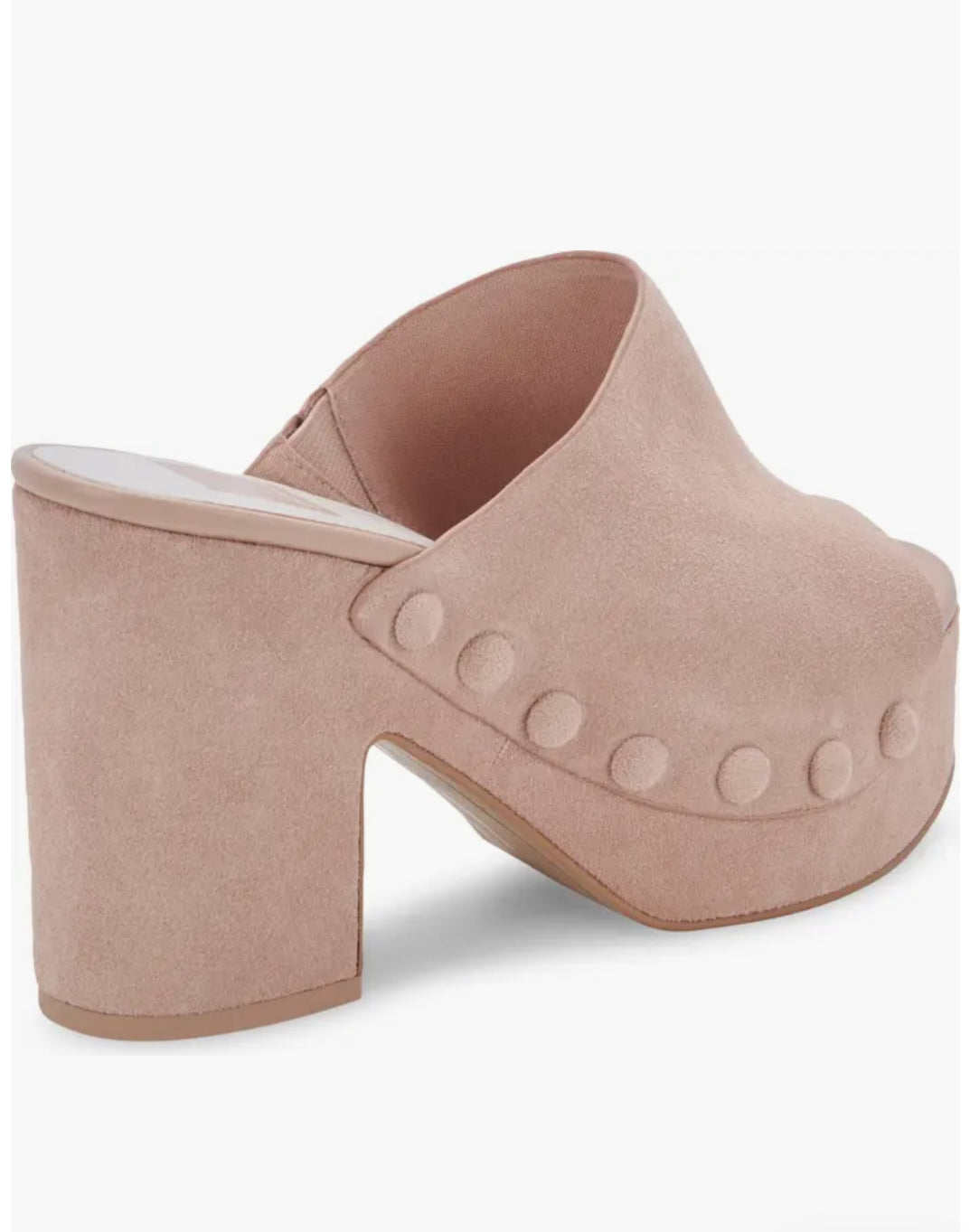 Dolce Vita Emol Platform Sandals - Blush Suede