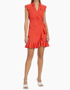 Cinq à Sept Zenni Dress - Deep Tangelo