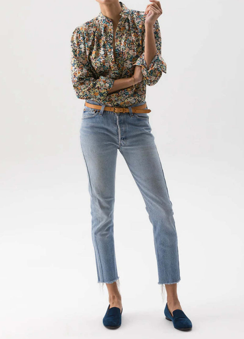 WEARCISCO Puff Shirt - Night Floral