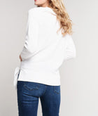 Brochu Walker The Mya Tie Pullover - Parchment White