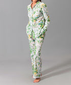 Matouk Luca Pajama Set - Pomegranate Citrus