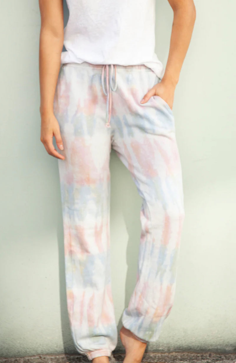 Velvet by Graham & Spencer Hallie Tie Dye Sweatpant - Sunrise