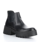 Fly London Leather Endo Platform Boot - Black