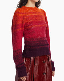 Ulla Johnson Rosalia Gradient Sweater - Agate