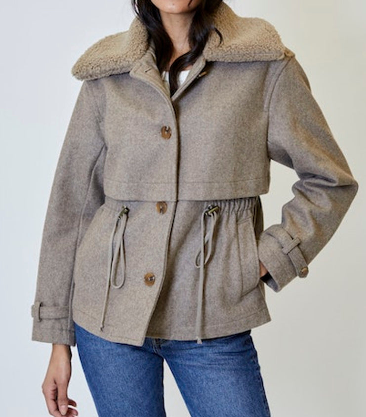 dh New York Addie Jacket - Fawn Combo