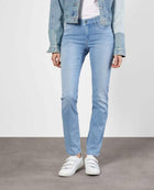 MAC Dream Straight Leg Jeans - Basic Bleached Blue