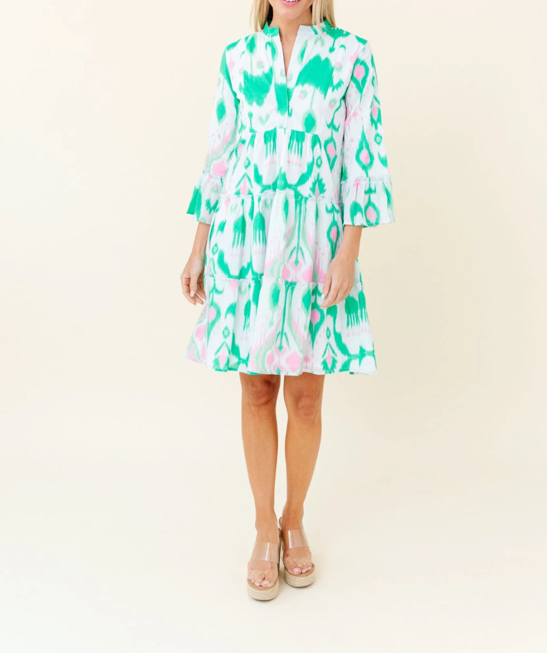 Sheridan French Caty Dress - Worth Avenue Ikat