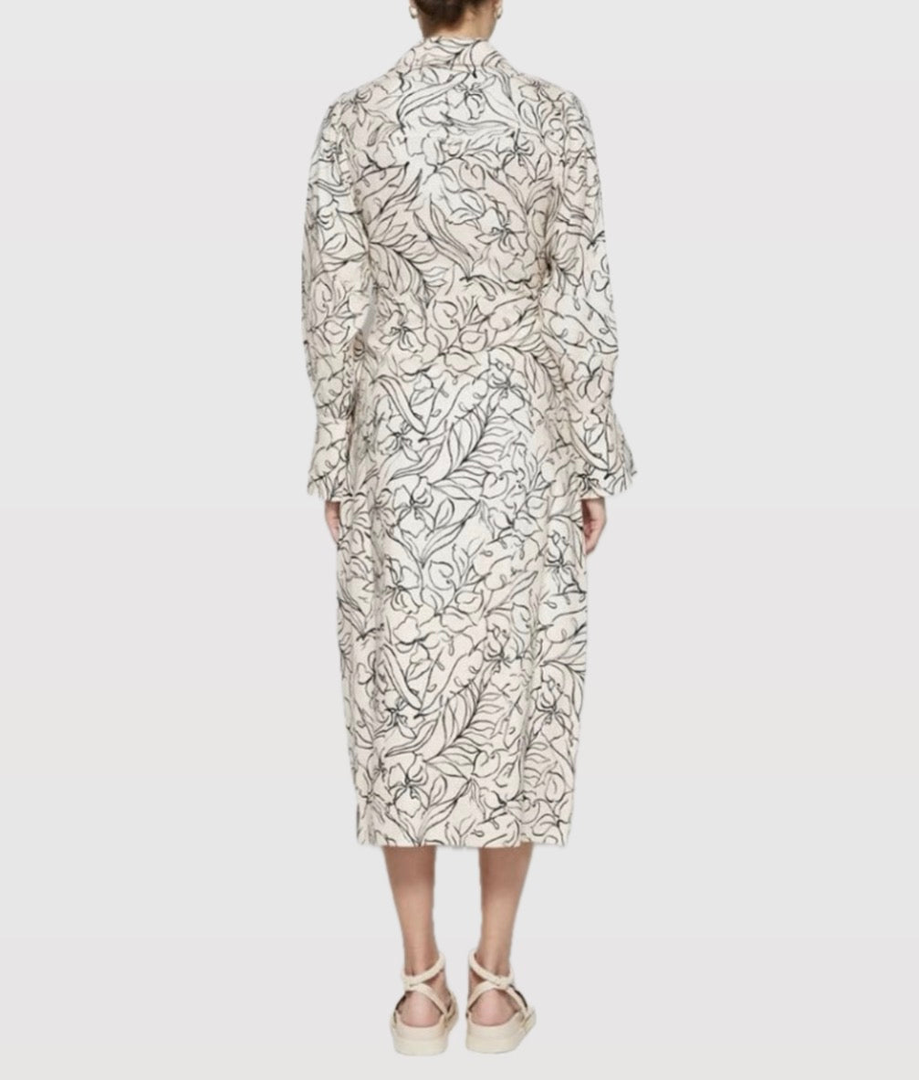 Jonathan Simkhai Lee Dress - Painted Floral