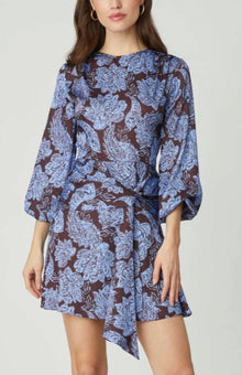 Shoshanna Lynne Dress - Chocolate/Lavender